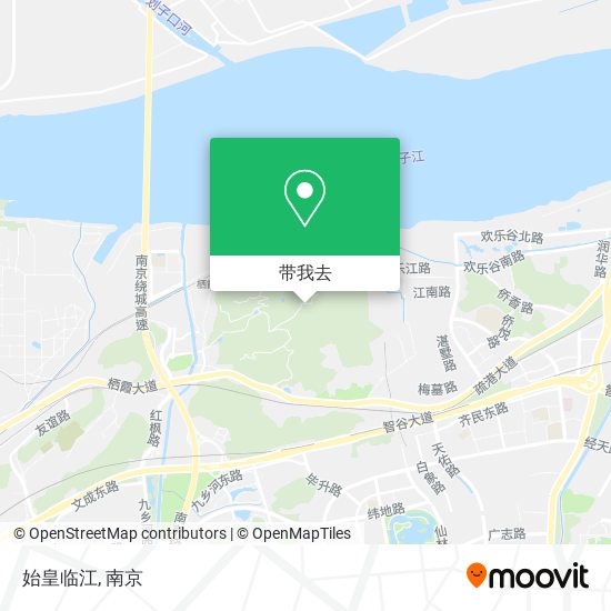 始皇临江地图