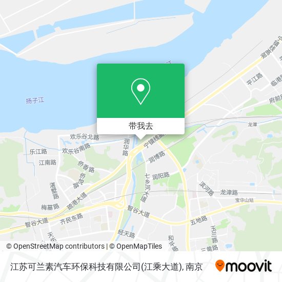 江苏可兰素汽车环保科技有限公司(江乘大道)地图