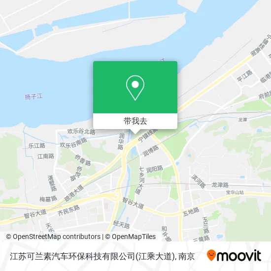 江苏可兰素汽车环保科技有限公司(江乘大道)地图