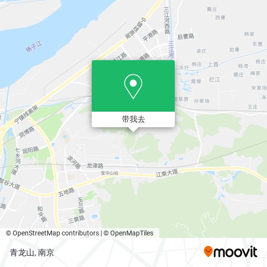 青龙山地图