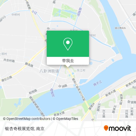 银杏奇根展览馆地图