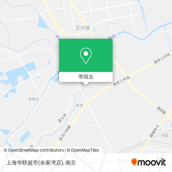 上海华联超市(余家湾店)地图