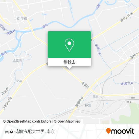 南京·花旗汽配大世界地图