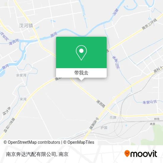 南京奔达汽配有限公司地图