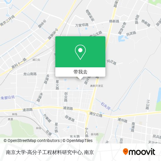 南京大学-高分子工程材料研究中心地图