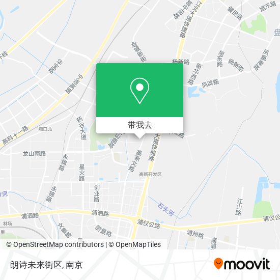 朗诗未来街区地图