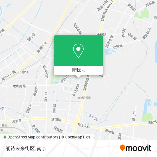 朗诗未来街区地图