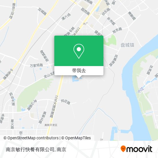 南京敏行快餐有限公司地图