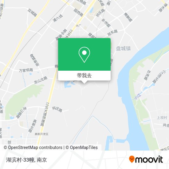 湖滨村-33幢地图