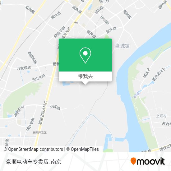 豪顺电动车专卖店地图