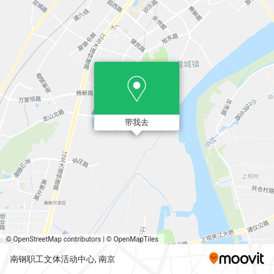 南钢职工文体活动中心地图