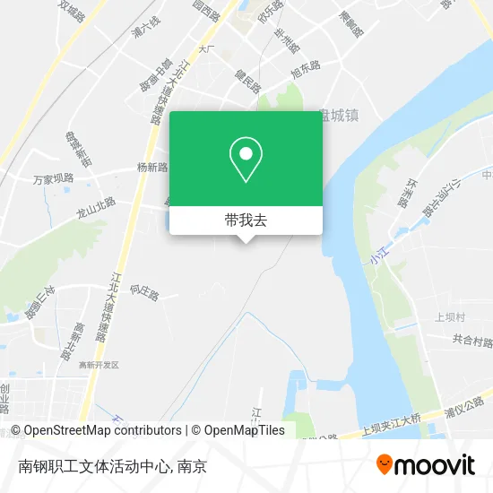 南钢职工文体活动中心地图