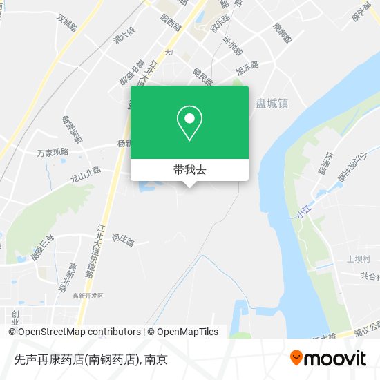 先声再康药店(南钢药店)地图