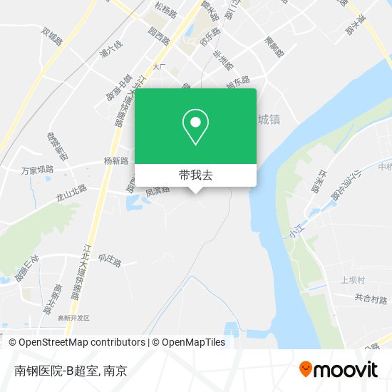 南钢医院-B超室地图
