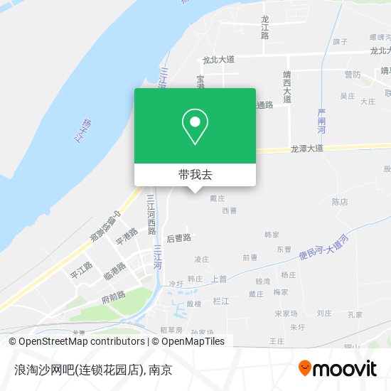 浪淘沙网吧(连锁花园店)地图