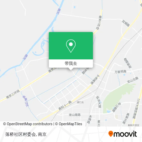 落桥社区村委会地图