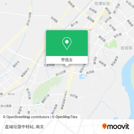 盘城垃圾中转站地图