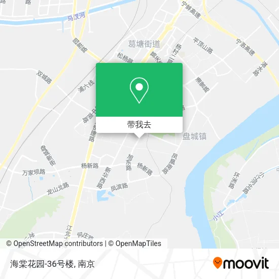 海棠花园-36号楼地图