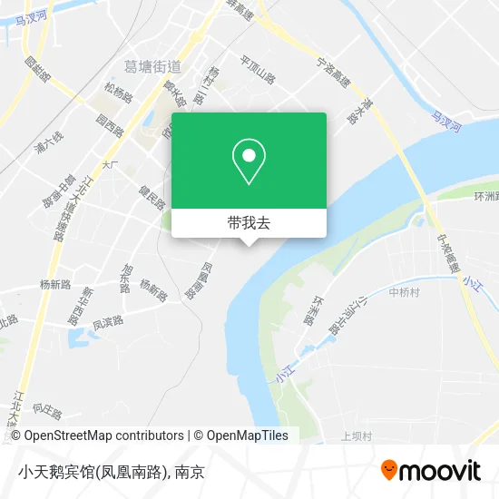 小天鹅宾馆(凤凰南路)地图