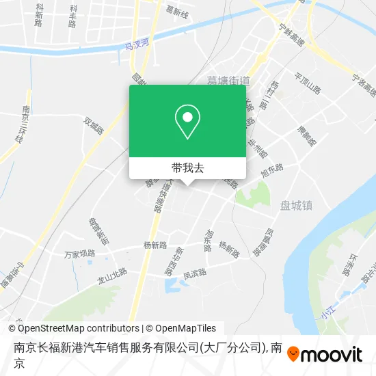 南京长福新港汽车销售服务有限公司(大厂分公司)地图
