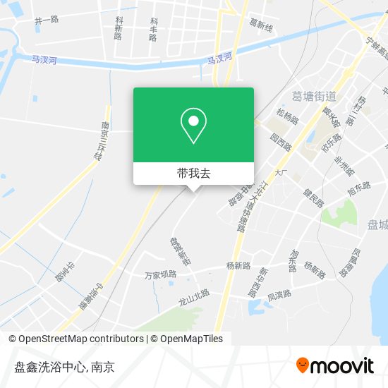 盘鑫洗浴中心地图