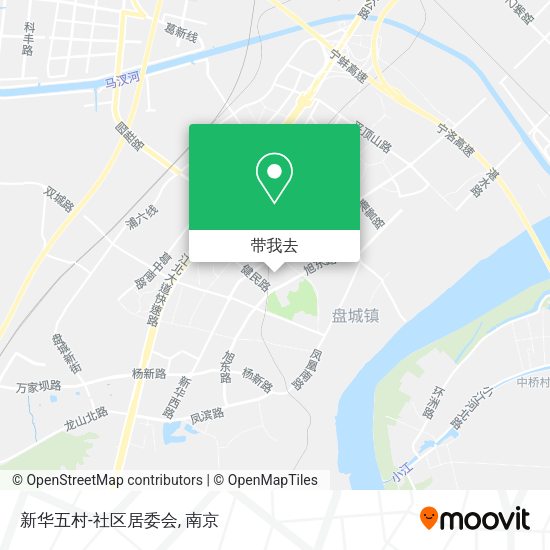 新华五村-社区居委会地图