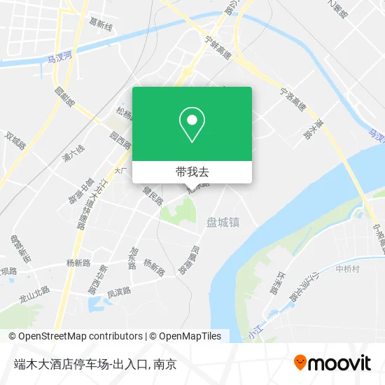 端木大酒店停车场-出入口地图