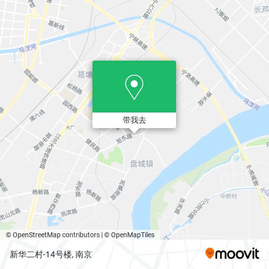 新华二村-14号楼地图
