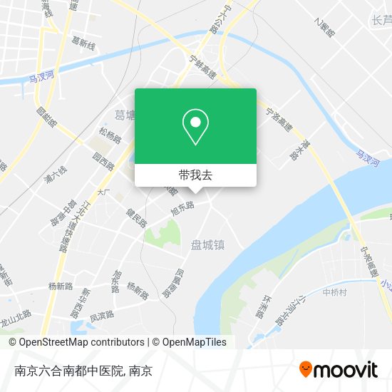 南京六合南都中医院地图