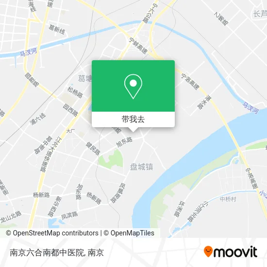 南京六合南都中医院地图