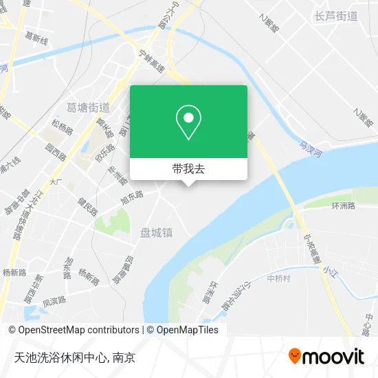 天池洗浴休闲中心地图