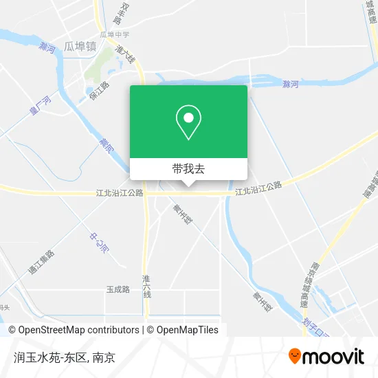 润玉水苑-东区地图
