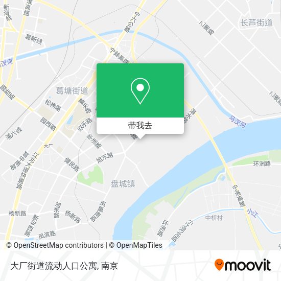 大厂街道流动人口公寓地图