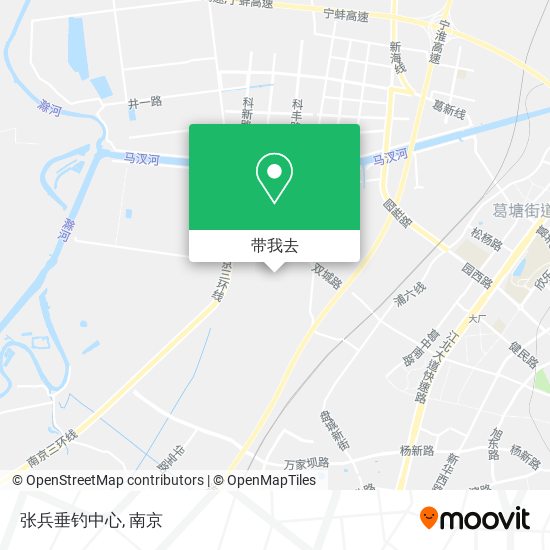 张兵垂钓中心地图