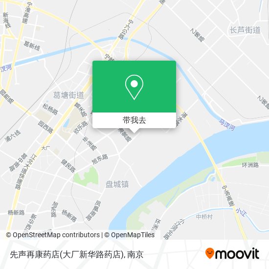 先声再康药店(大厂新华路药店)地图
