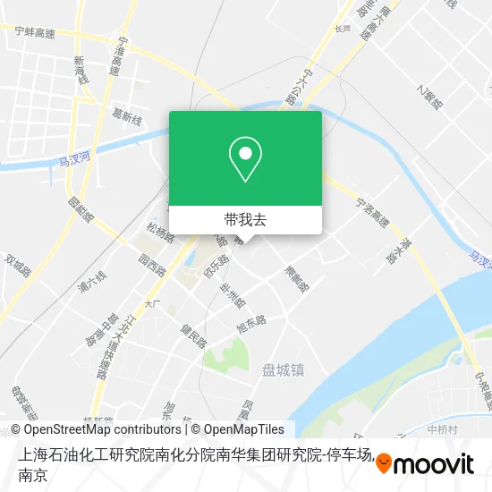 上海石油化工研究院南化分院南华集团研究院-停车场地图