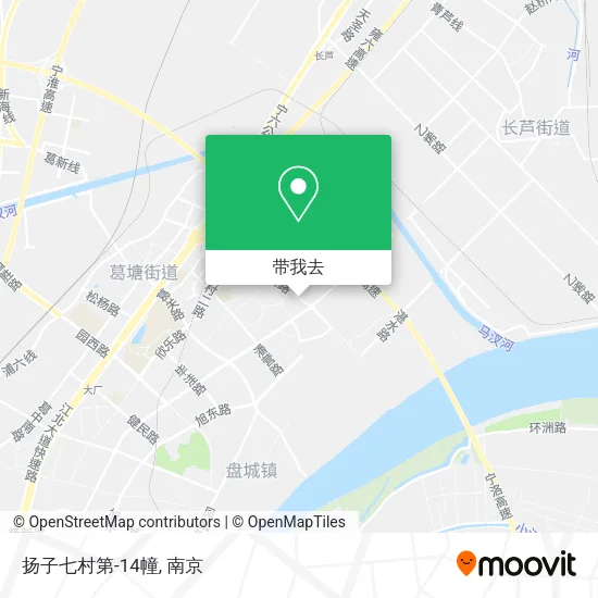 扬子七村第-14幢地图