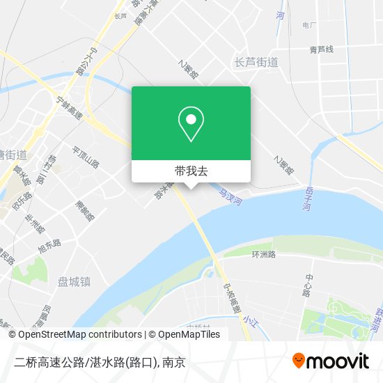 二桥高速公路/湛水路(路口)地图