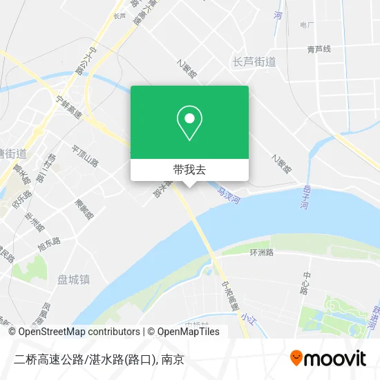 二桥高速公路/湛水路(路口)地图