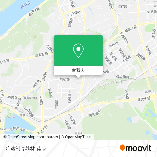 冷速制冷器材地图