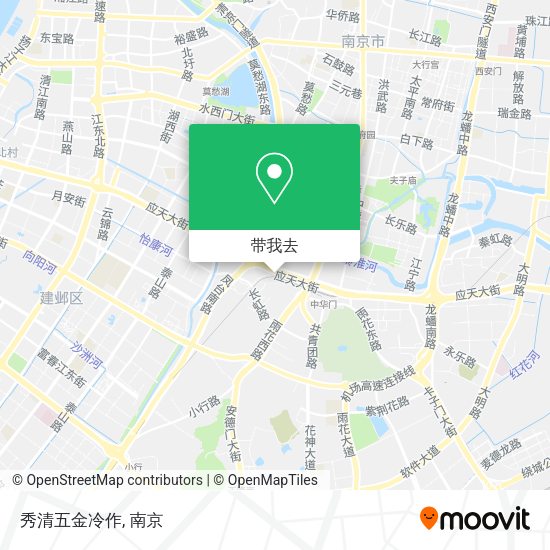 秀清五金冷作地图