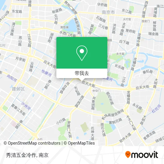 秀清五金冷作地图