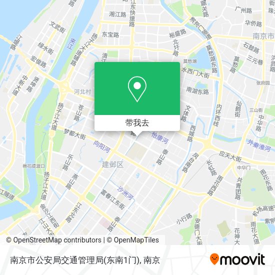 南京市公安局交通管理局(东南1门)地图