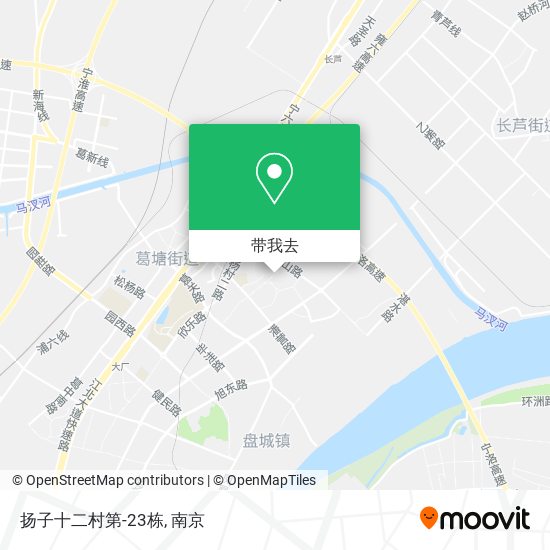 扬子十二村第-23栋地图