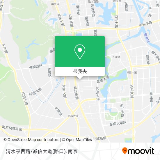 清水亭西路/诚信大道(路口)地图