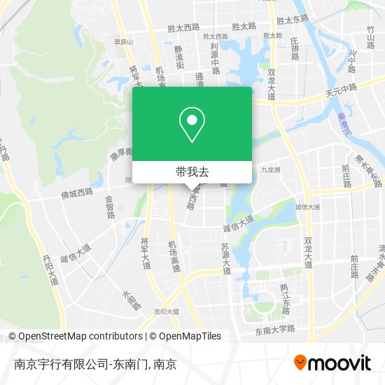 南京宇行有限公司-东南门地图