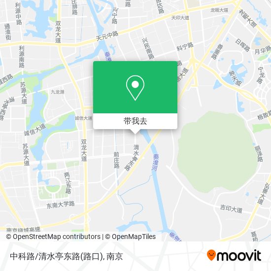 中科路/清水亭东路(路口)地图