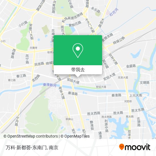 万科·新都荟-东南门地图