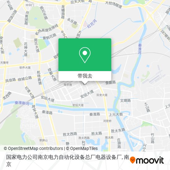国家电力公司南京电力自动化设备总厂电器设备厂地图
