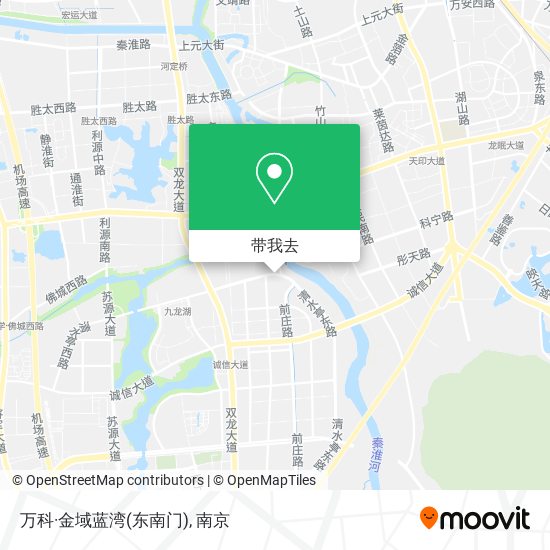 万科·金域蓝湾(东南门)地图